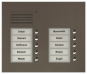 TCS Audio Außenstation        PUK10/2-EB 