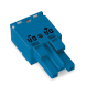 WAGO 770-1102 Buchse,2-polig,Kod. I,blau 