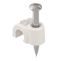 OBO 2006 25 RW ISO-Nagel-Clip 6mm L25 PP 