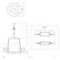 EVN LED Deckeneinbau -rund -   C44050102 