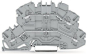 WAGO 2002-2601 Doppelstockklemme, 