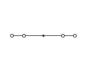 WAGO 280-831 4-Leiter-Durchgangs- 