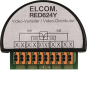 ELCOM Videoverteiler 4-fach      RED624Y 