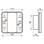 JG KNX Tastsensor-Modul        CD5073TSM 
