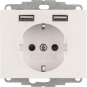 Berker Steckdose SCHUKO/USB K.x 48037009 