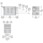 GS Miniaturrelais 4W 6A LED    RXM4AB2BD 