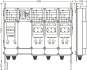 Hensel Ladeverteiler f. Mi EV 200kW 3001 