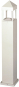 ALBERT Pollerleuchte weiss 100W   682016 