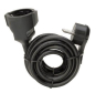 Kopp Verläng.5m Flachstecker   143705086 