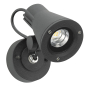 ALBERT LED-Wandstrahler schwarz   662353 