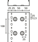 Hellermann HTWD-PW-150x100-PVC-GY 