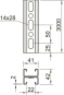 OBO MS4142P3000FS Profilschiene gelocht 