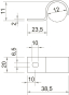OBO 822 12 A4 Befestigungsschelle 