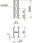 OBO MS4182P6000FS Profilschiene gelocht 