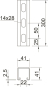OBO MS4141P0300FT Profilschiene gelocht 