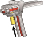 Hellermann KR8/60-PA66W-BK(50) Kabel- 