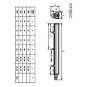 PHIL Ledinaire FR-Leuchte WT060C 600mm 