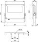 PHIL LED-Strahler Tempo BVP125  45590300 