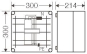 HENS Mi 6204,1x3pol. Adapter f.  Mi 6204 