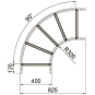 OBO LB 90 640 R3 FT Bogen 90° 