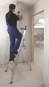 KRAU Stufen-Stehleiter Alu        124555 