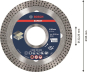Bosch EXPERT HardCeramic      2608900653 