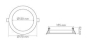 Nobile LED Panel Flat 130 R   1571435011 