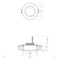 EVN Alu Power-LED-Einbauleuchte  P220302 