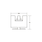 Brumberg LED-Bodenanbauleuchte  60122103 