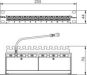 TG 10" Patch Panel MPP12-HS  J02022A0057 