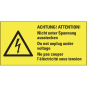 HEIN 172989 Warn-Kombischild ACHTUNG! 
