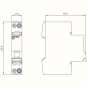 Siemens LS COM 230V 6kA,     5SL6016-6MC 