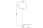 Ledvance DECOR CARDBOARD BALL FLOOR E27 