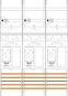 f-tronic Zählerfeld 3feldrig ER36-16-HSP 