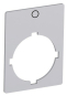 ABB Textschild "0" Alu       Accessories 