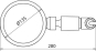 DEHN Isolierspiegel mit           785190 