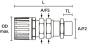 Hellermann HG21-SCG-M20-PA66/NPB-BK 