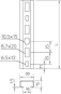 OBO CM3015P0600FT Profilschiene gelocht 