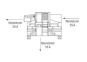 WAGO 770-7105 Linect -T-Steckverbinder, 