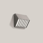 BEGA Wandleuchte silber 4000K   33238AK4 