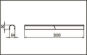 RIDI Tragschiene sw, 7-polige  1500138SW 