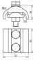 DEHN Parallelverbinder            306101 