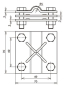 DEHN Kreuzstück St/Tzn            321045 