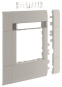 Hager Rahmenblende modular  GR1202KA7035 