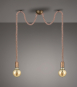 Trio Pendelleuchte ROPE, 2x    310100204 