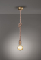 Trio Pendelleuchte ROPE, 1x    310100104 