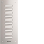 ELCOM Klingelplatte ,V2A   KVM-10/1 ESTA 