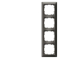 Siemens 5TG25546 DELTA line Rahmen 4fach 