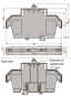 WAGO 709-154 Abdeckprofil,Typ 2,passend 