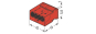 WAGO 243-804 MICRO-Verbindungsdosen- 